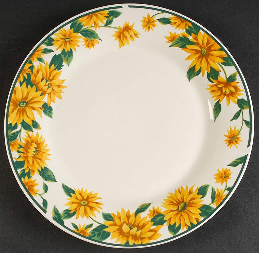 Sunflower Dinner Plate by Thomson-1