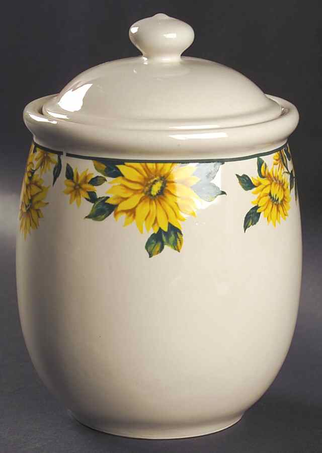 Sunflower Medium Canister & Lid by Thomson-1