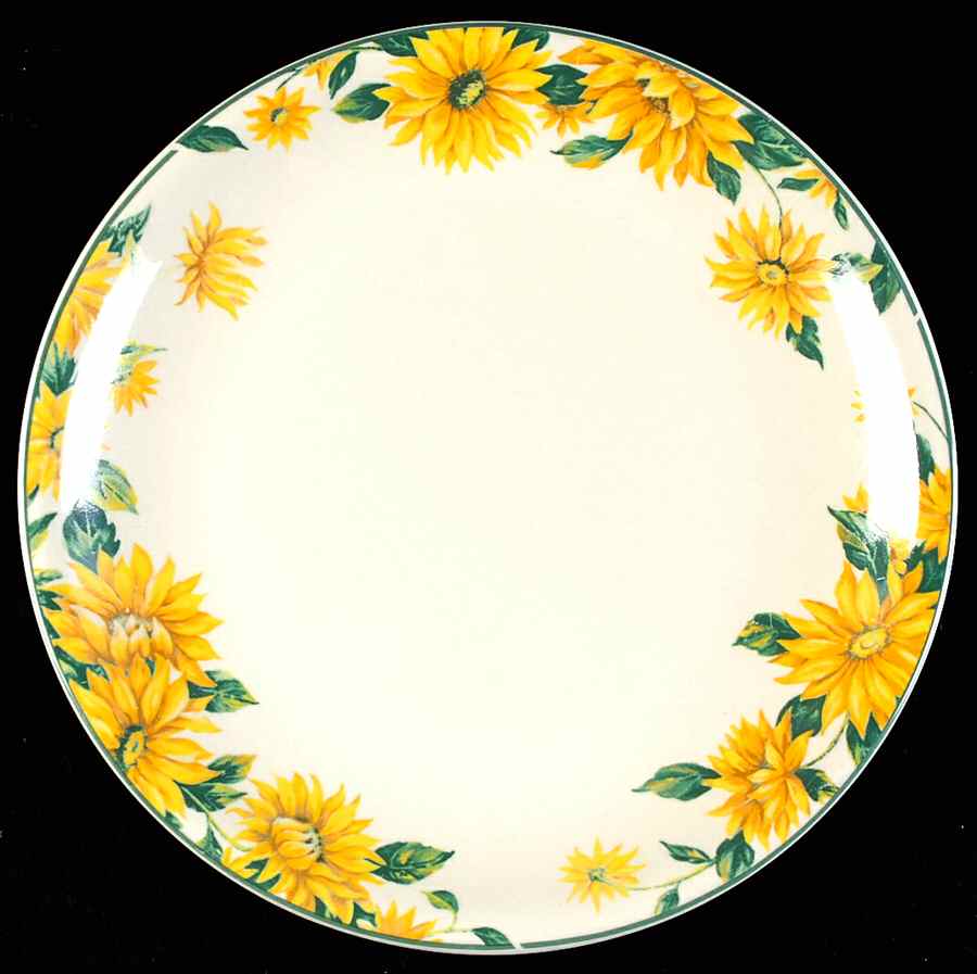 Sunflower Dinner Plate by Thomson-1