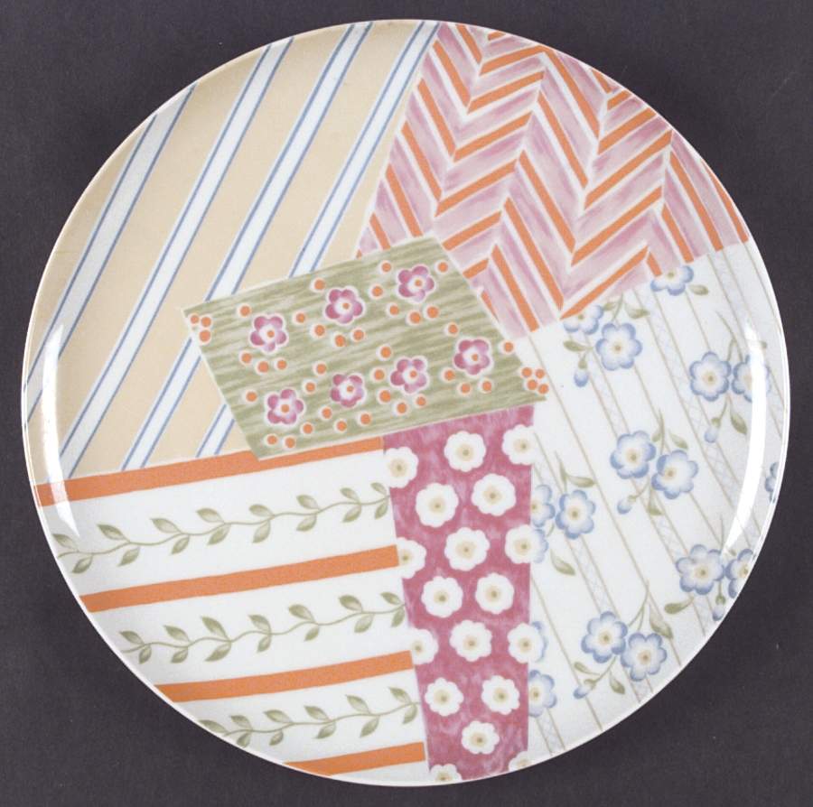 Patchwork Dinner Plate by Taste Setter-1