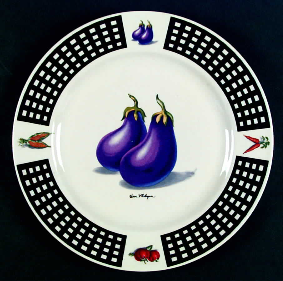 Fresh Vegetables Dinner Plate by Tabletops Unlimited-1