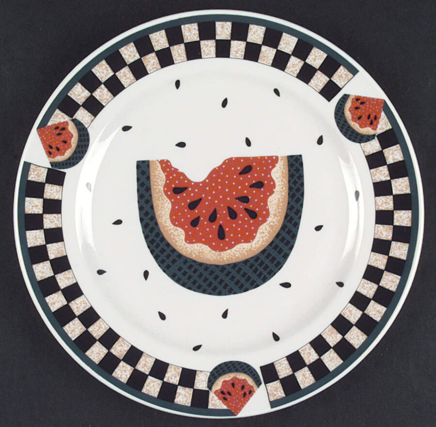 Fresh Watermelon Dinner Plate by Tabletops Unlimited-1