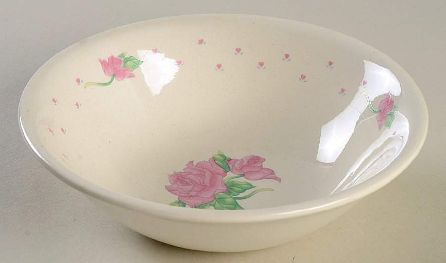 Pink Rose Coupe Cereal Bowl by Tabletops Unlimited-1