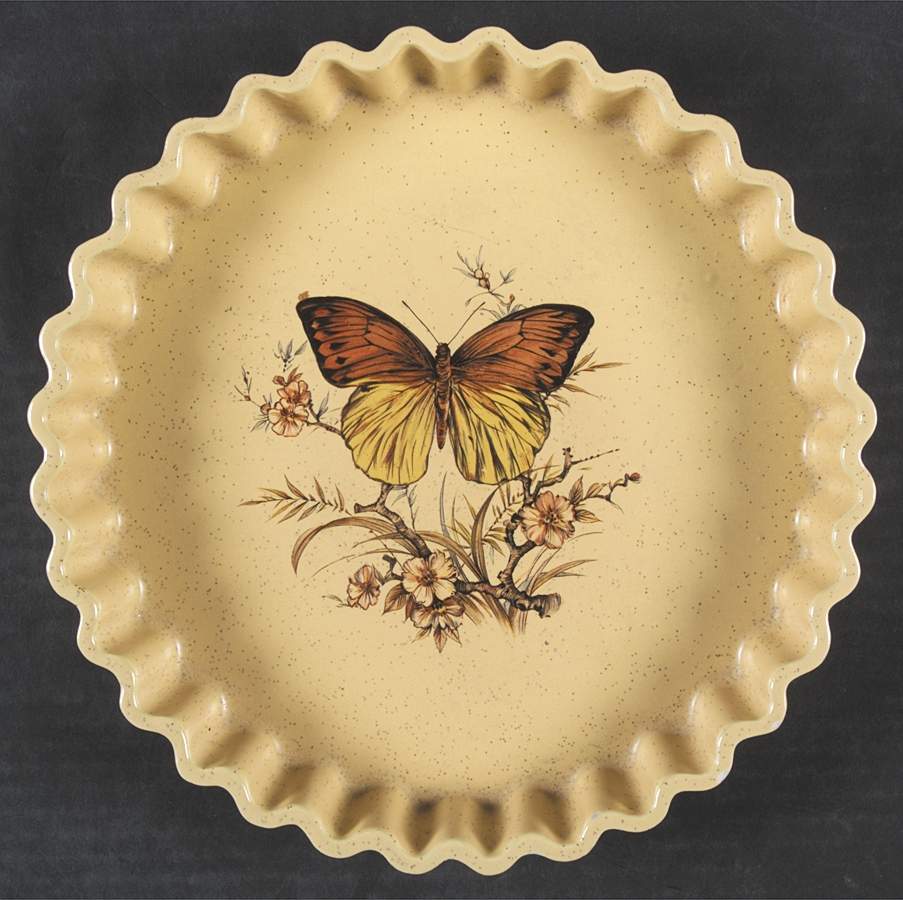 Butterfly 10" Quiche by Treasure Craft-1