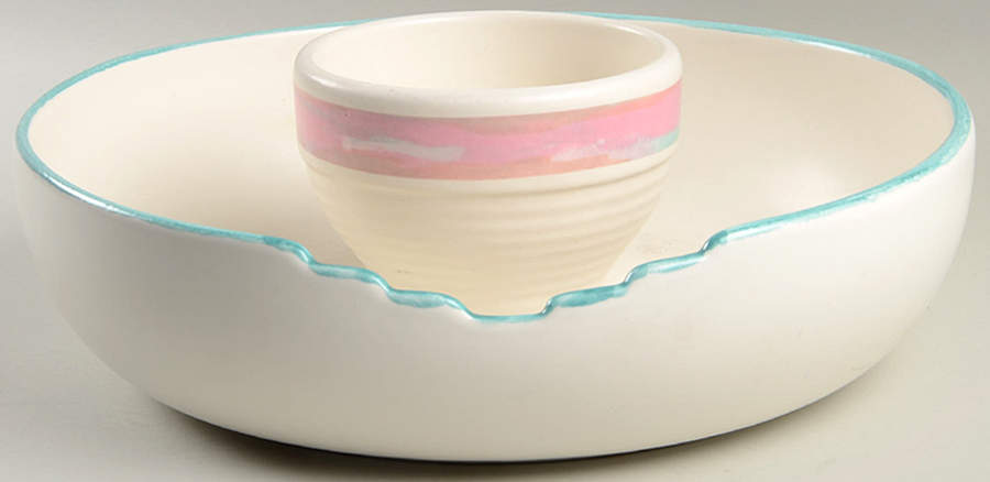 Mirage (2 Piece) Chip & Dip Set by Treasure Craft-1