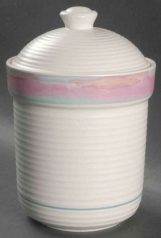 Mirage Large Canister & Lid by Treasure Craft-1