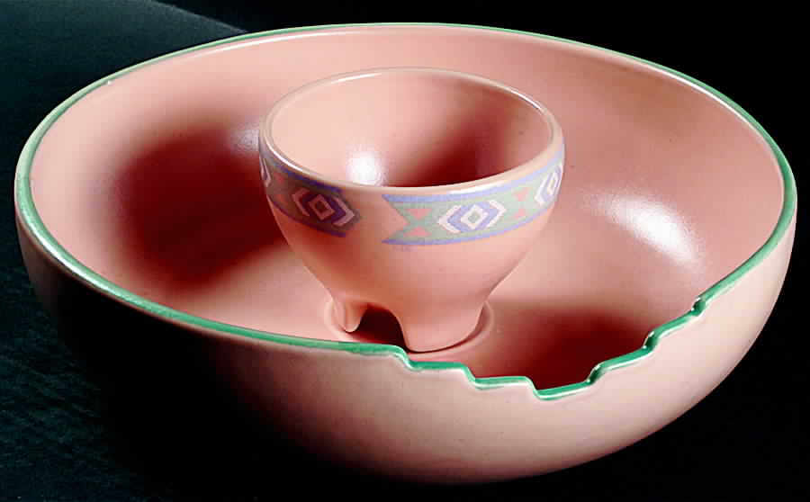 Southwest (2 Piece) Chip & Dip Set by Treasure Craft-1