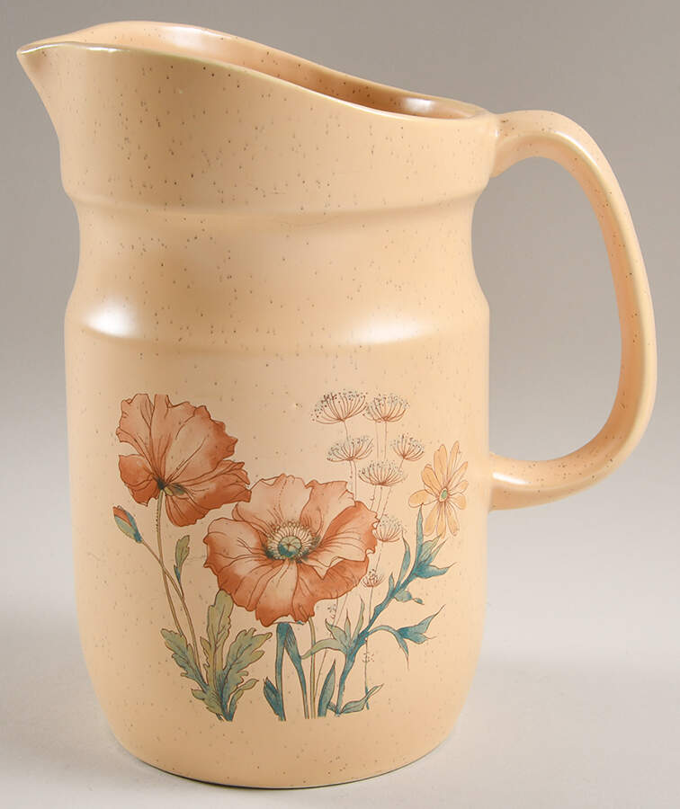 Wildflower 88 Oz Pitcher by Treasure Craft-1