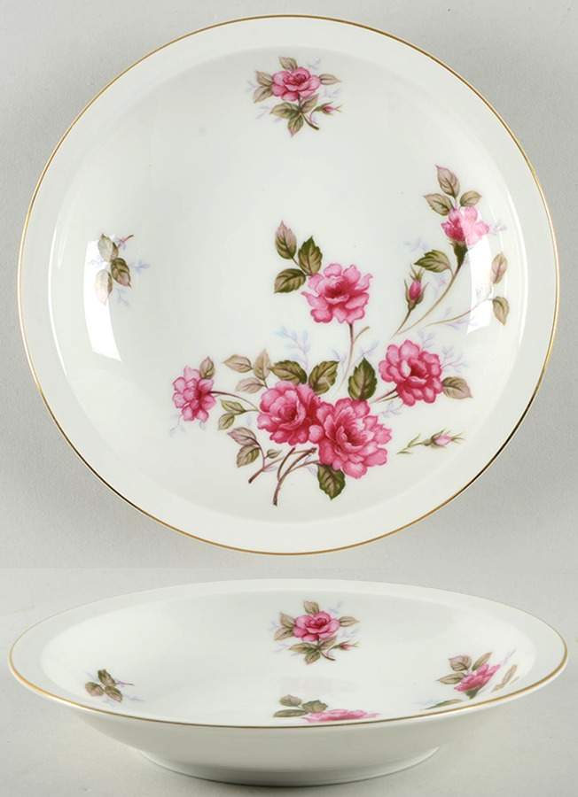 Laurel Rim Soup Bowl by Teito-1