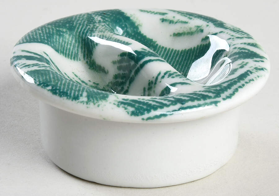 Palm Green Lid for Individual Teapot by Tepco-1