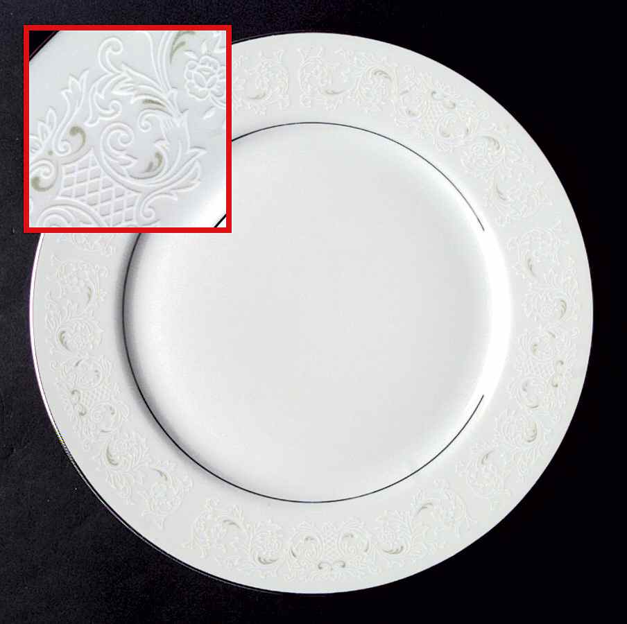 Irene Dinner Plate by Towne House-1