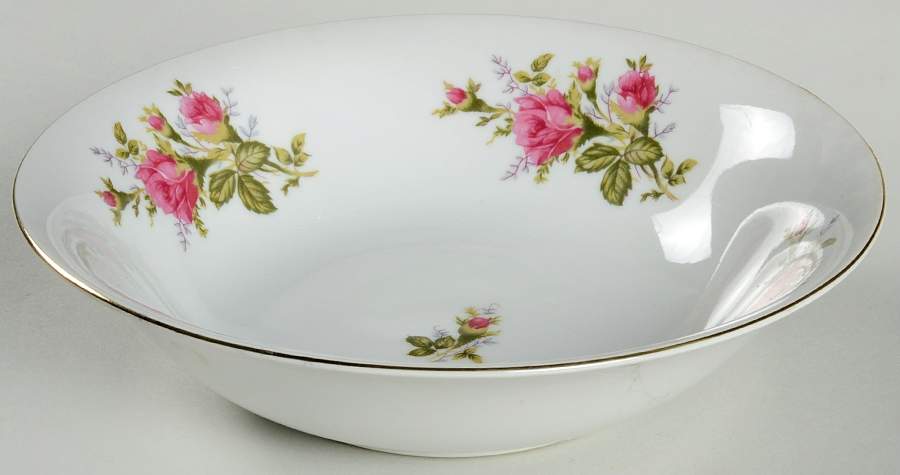 Moss Rose 9" Round Vegetable Bowl by Thames-1