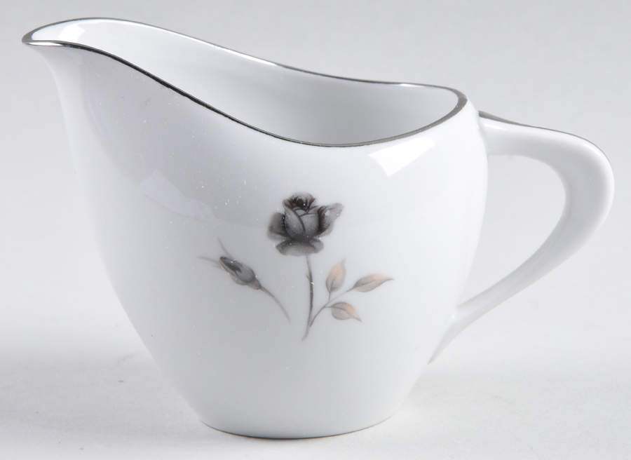 Midnight Rose Creamer by Three Crown (Japan)-1
