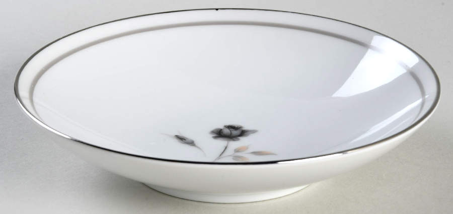 Midnight Rose Fruit/Dessert (Sauce) Bowl by Three Crown (Japan)-1