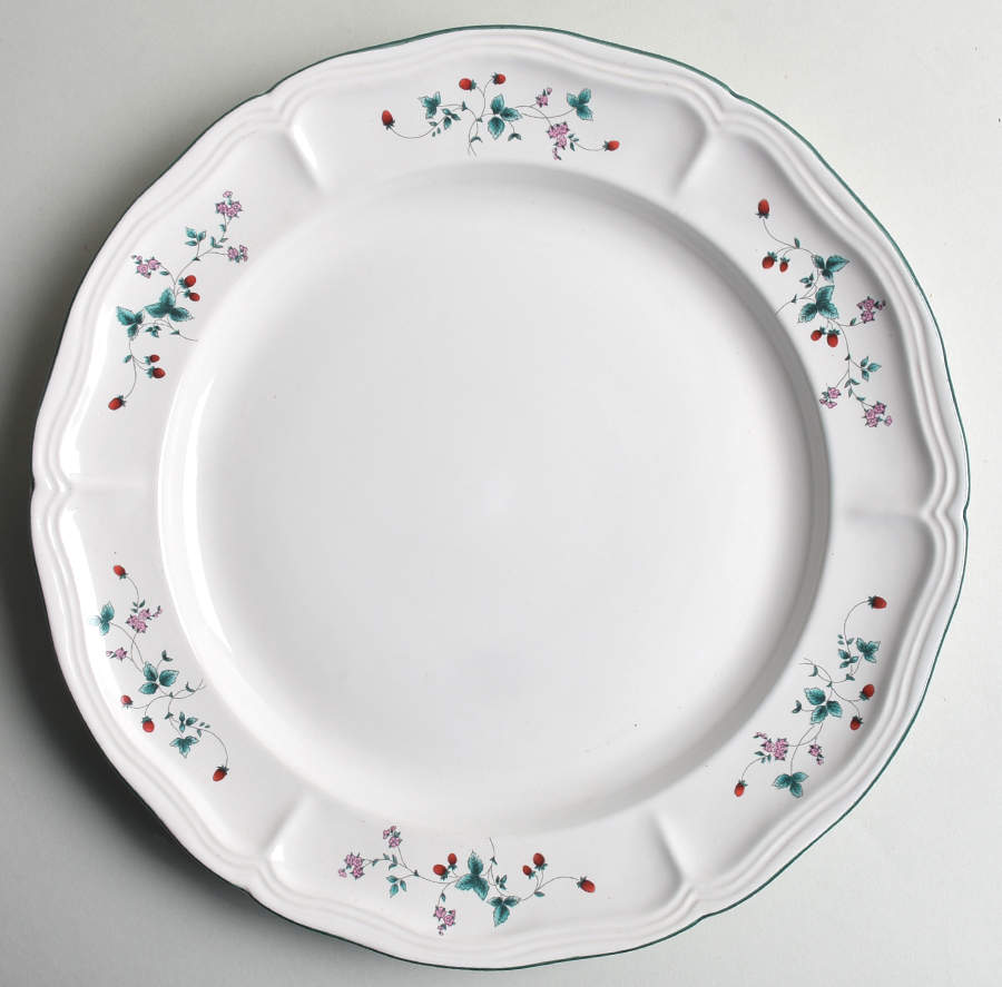 Summer Fruit 12" Chop Plate (Round Platter) by Thailand-1