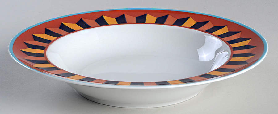 Sun, Moon & Stars Large Rim Soup Bowl by Thomas-1
