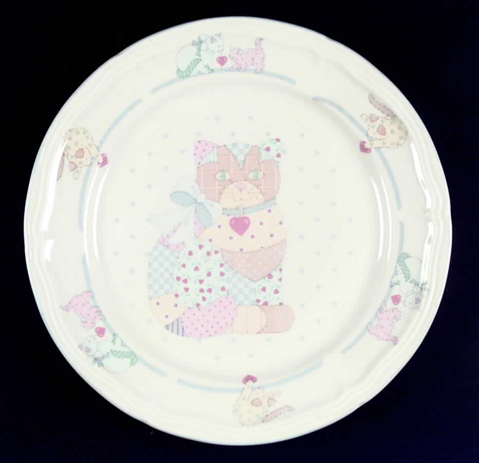 Calico Cats Dinner Plate by Tienshan-1