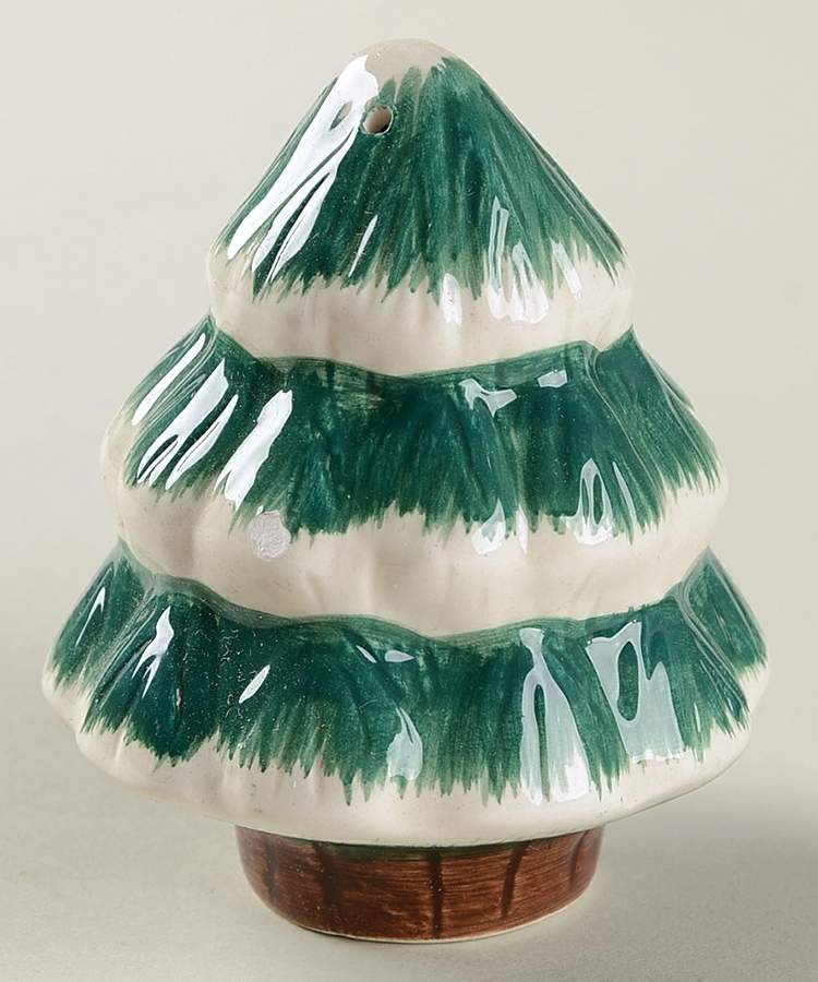 Cabin In The Snow Figural Salt Shaker by Tienshan-1