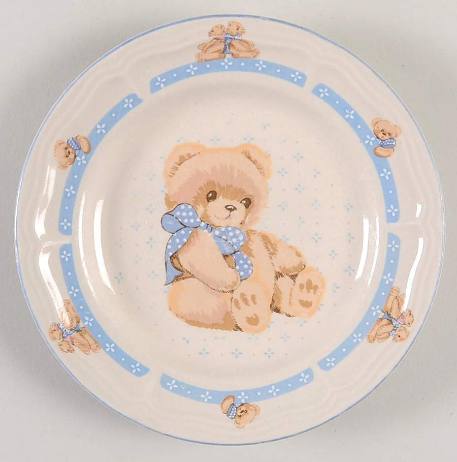 Country Bear Salad Plate by Tienshan-1