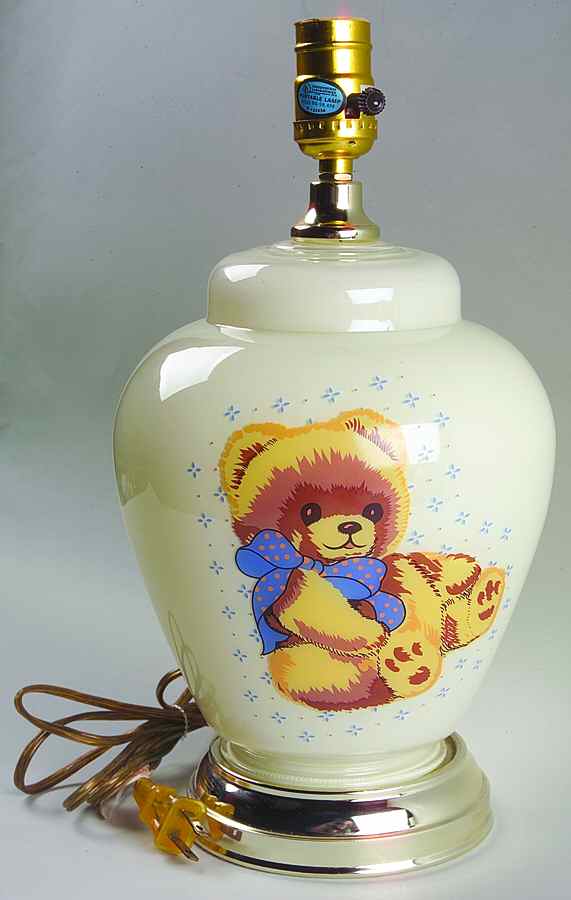 Country Bear Electric Lamp No Shade by Tienshan-1