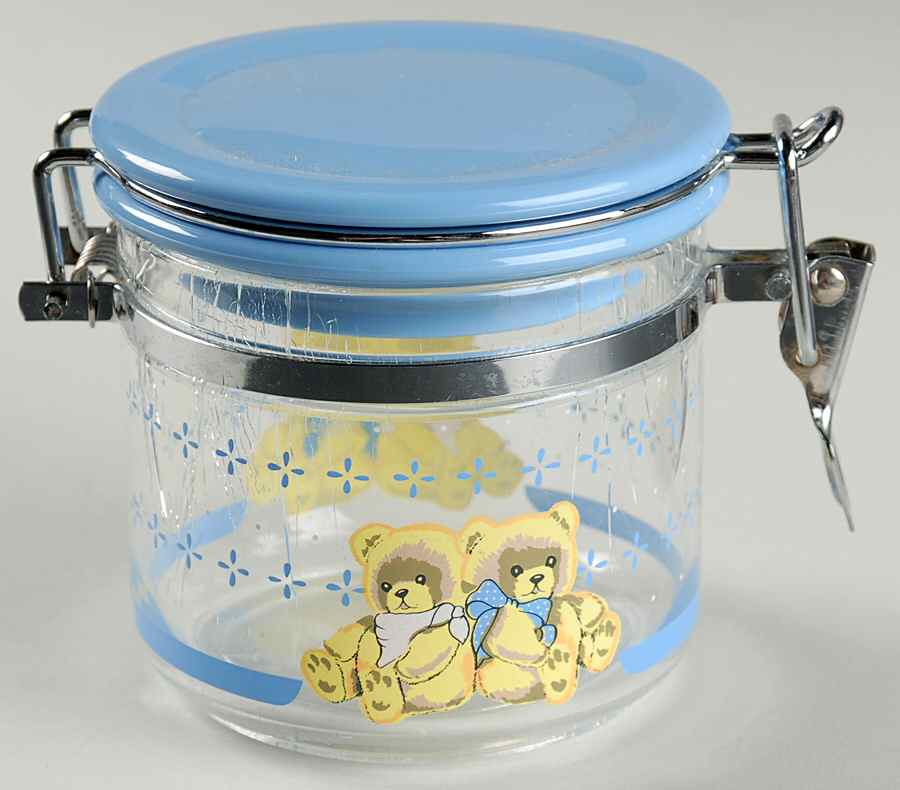 Country Bear Small Acrylic Storage Jar & Lid by Tienshan-1