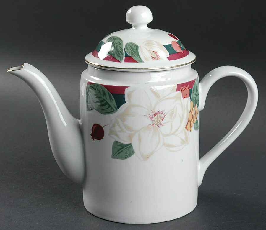 Magnolia Teapot & Lid by Tienshan-1