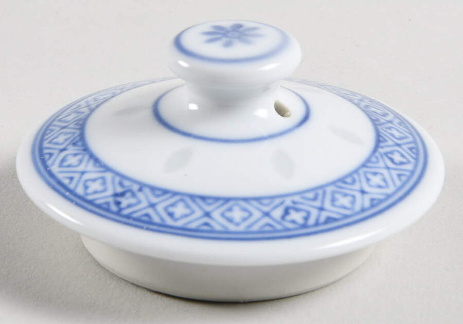 Rice Flower Lid for Individual Teapot by Tienshan-1