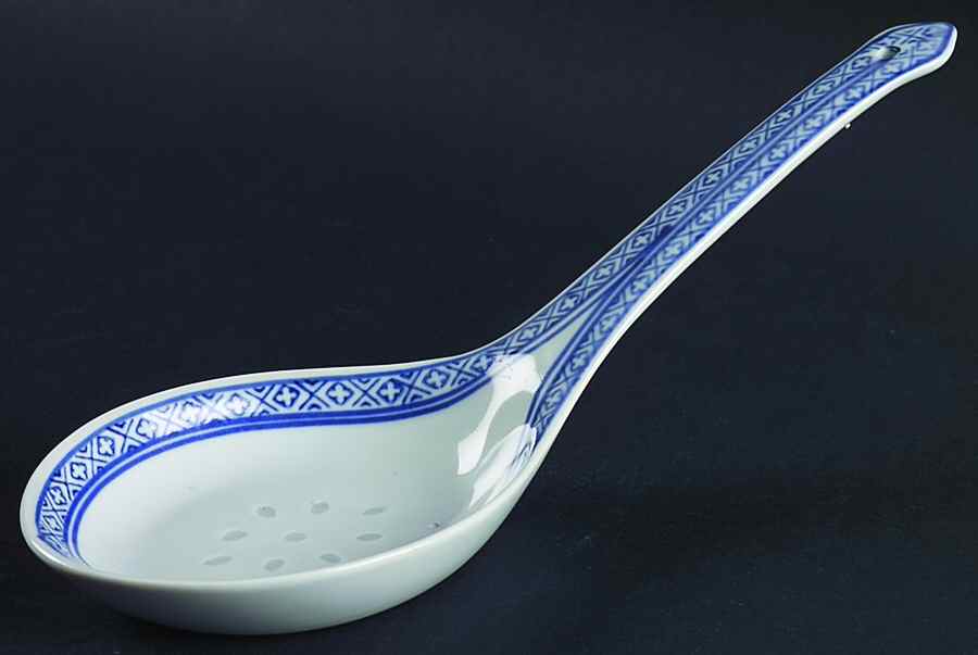 Rice Flower Chinese Teaspoon by Tienshan-1