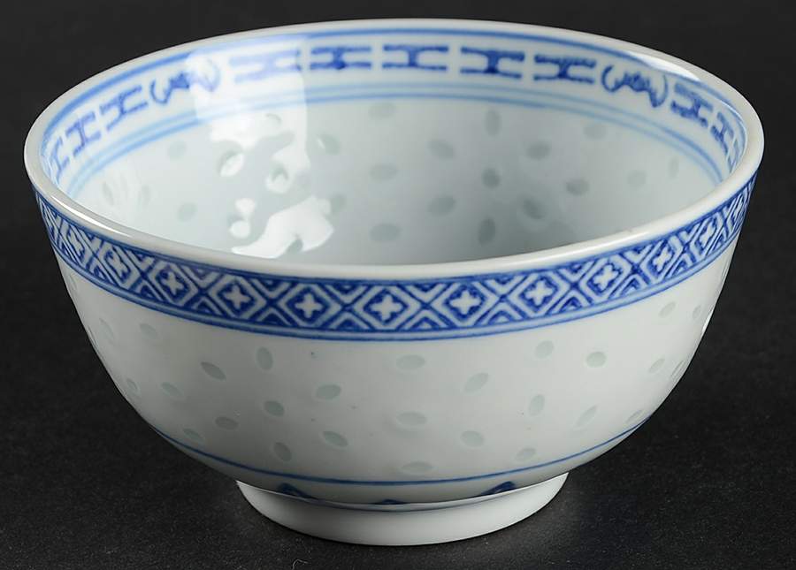 Rice Flower 4" Rice Bowl by Tienshan-1