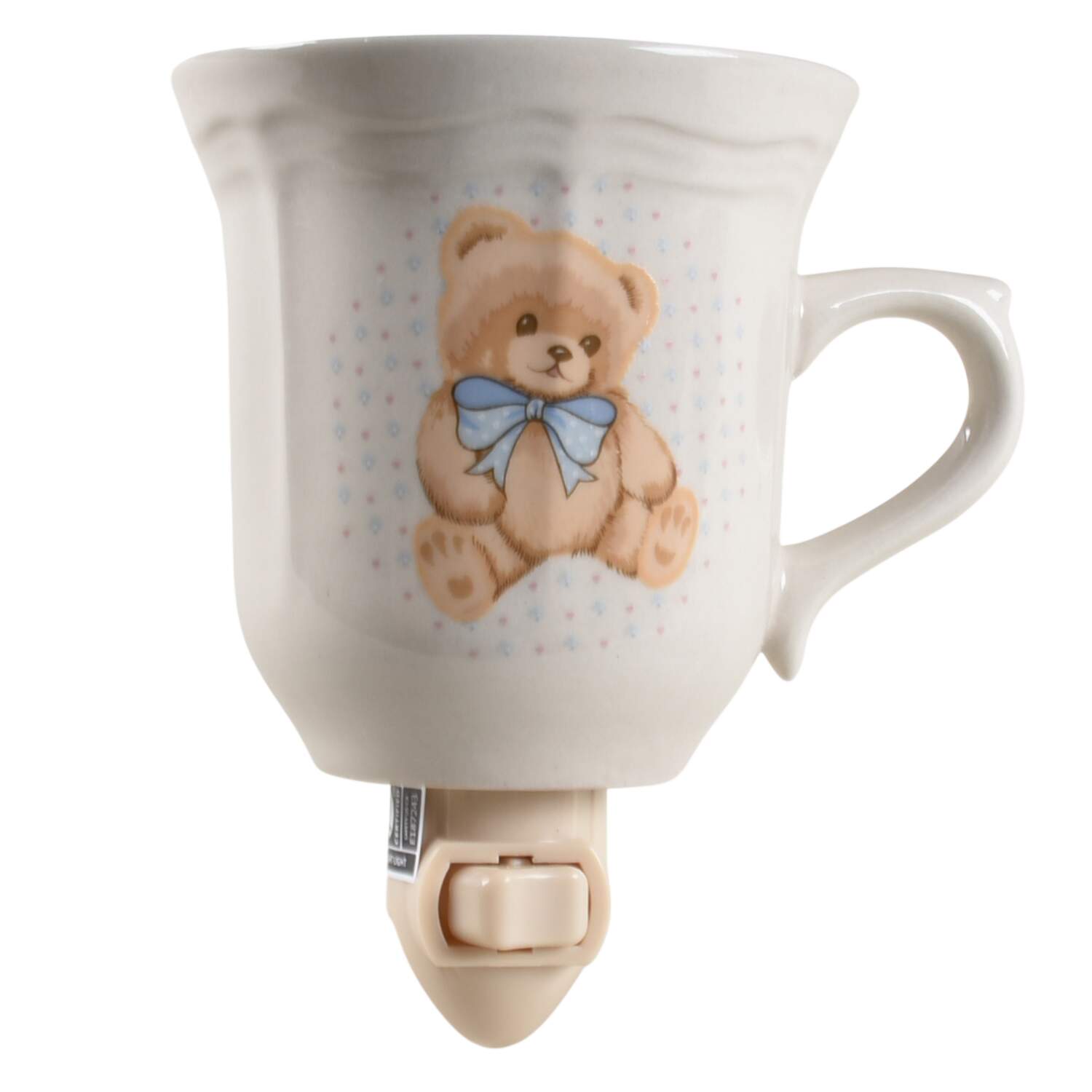 Theodore Bear 1 5/8" + cup (H) Night Light/Cup HC by Tienshan-1