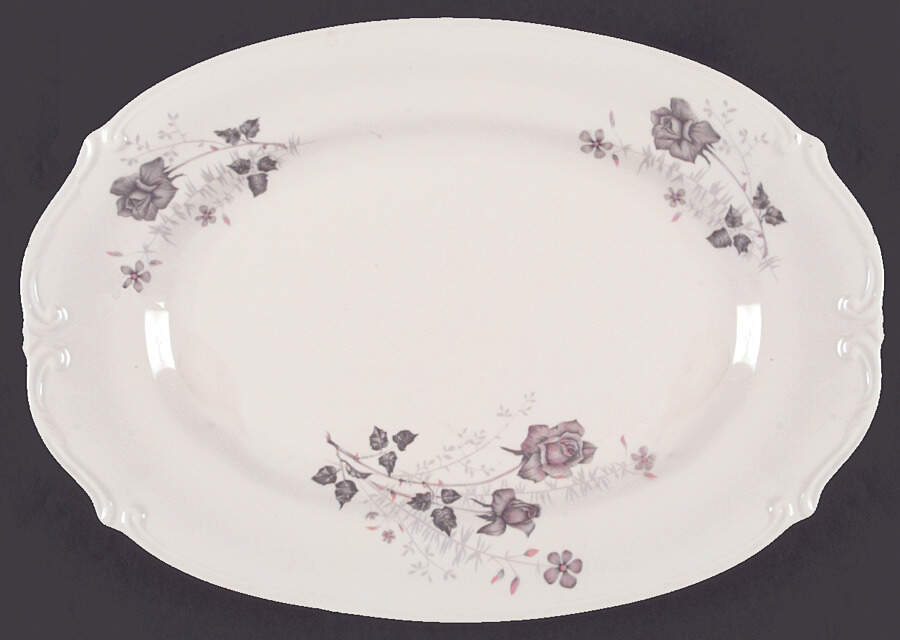 TIL5 14" Oval Serving Platter by R S Tillowitz-1