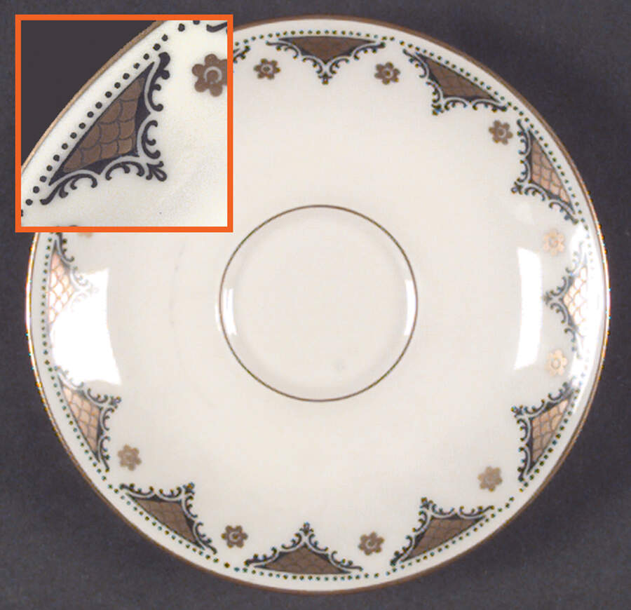 TIL7 Saucer for Demitasse Cup by R S Tillowitz-1