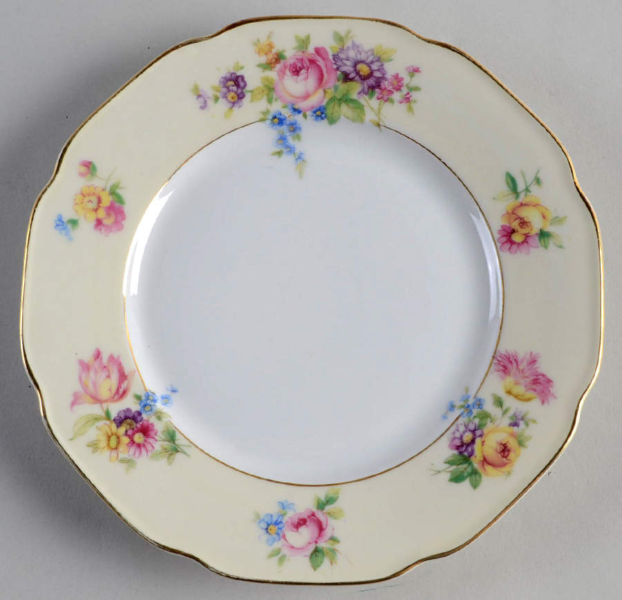 Carlton Dessert/Pie Plate by Tirschenreuth-1