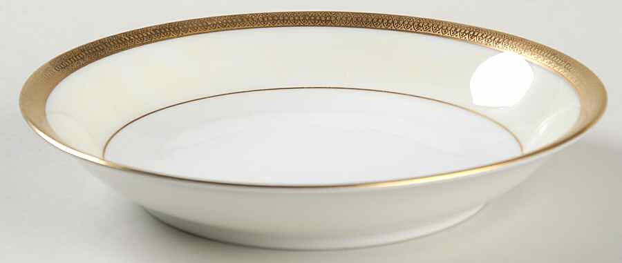 Clifton (Cream Border) Coupe Soup Bowl by Tirschenreuth-1
