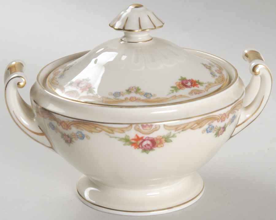 The Elgin Sugar Bowl & Lid by Tirschenreuth-1
