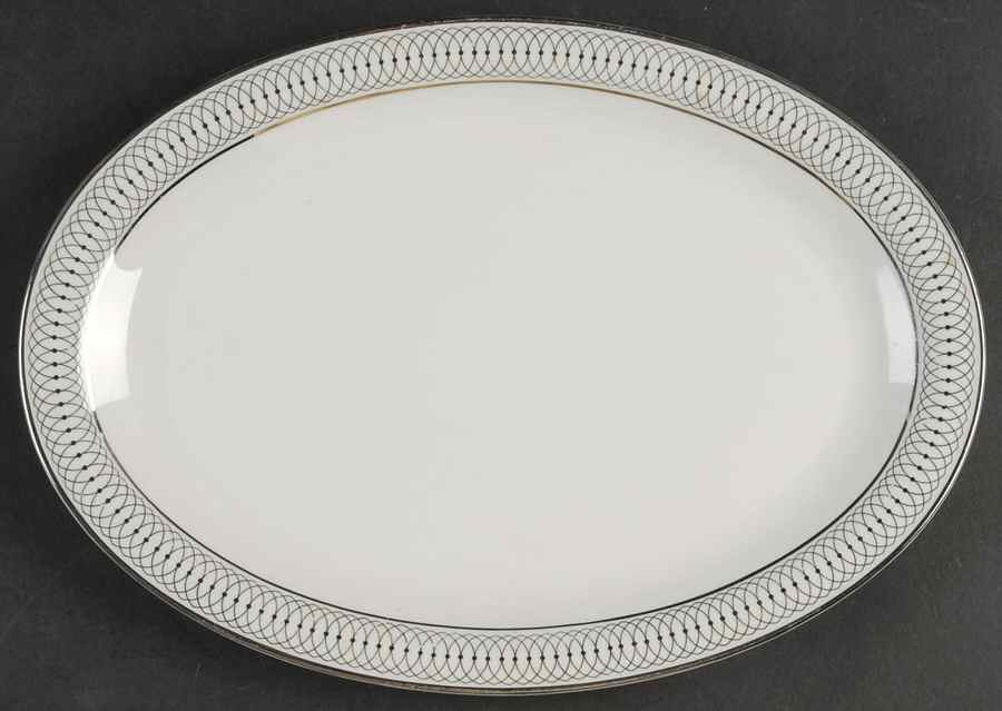 The Elgin 12" Oval Serving Platter by Tirschenreuth-1