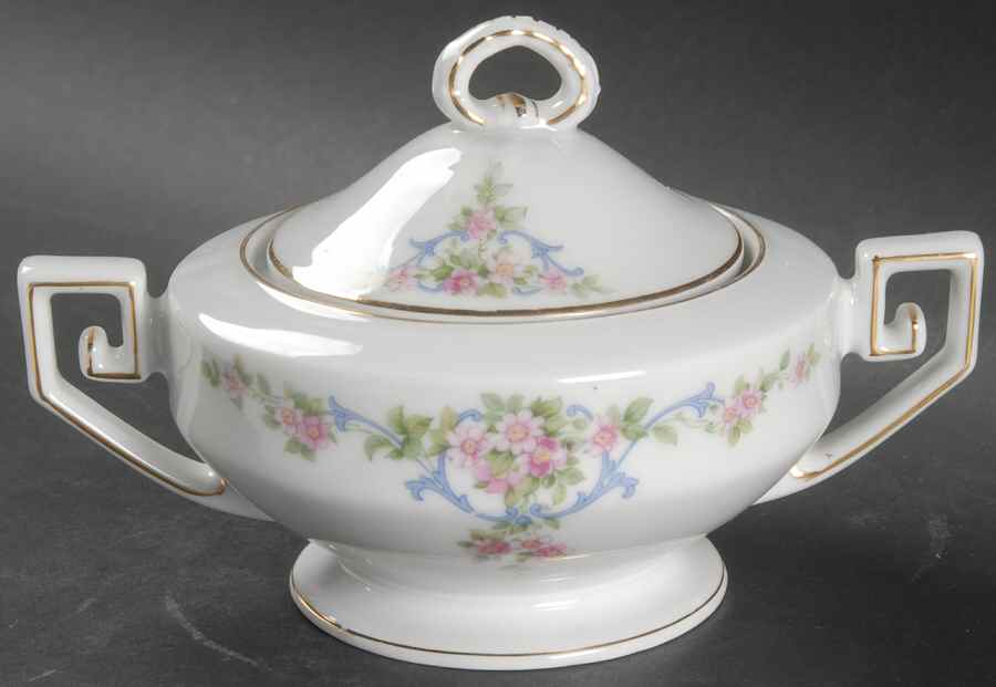The Eton Sugar Bowl & Lid by Tirschenreuth-1