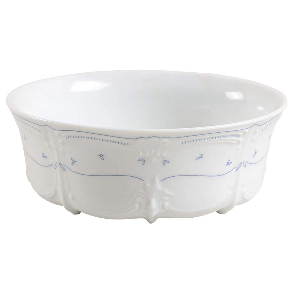 Fleur De Lis Blue Fruit/Cereal Bowl by Tirschenreuth-1