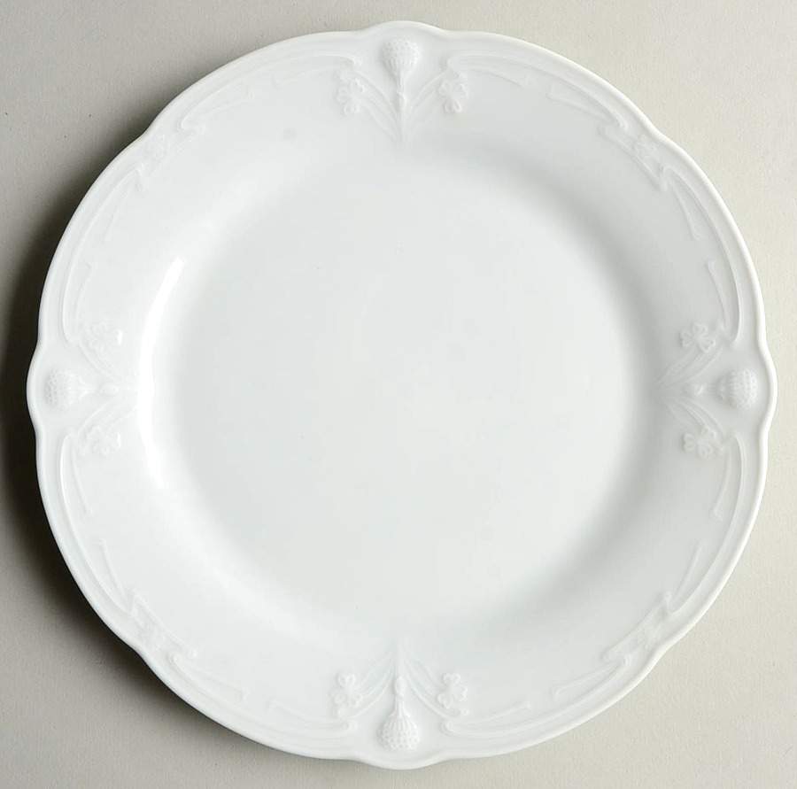 Fortuna White Salad Plate by Tirschenreuth-1