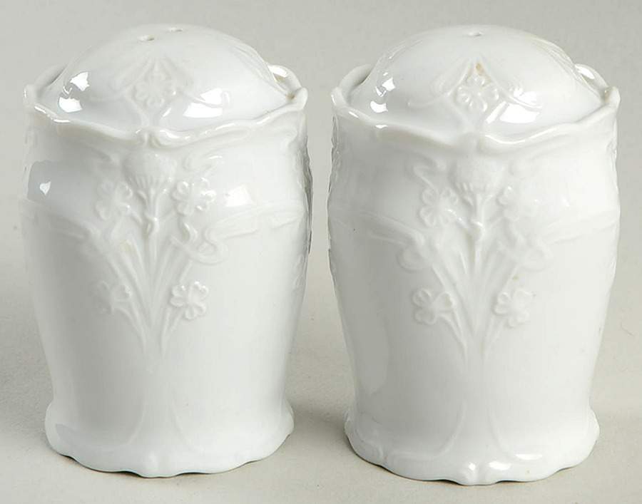 Fortuna White Salt & Pepper Set by Tirschenreuth-1