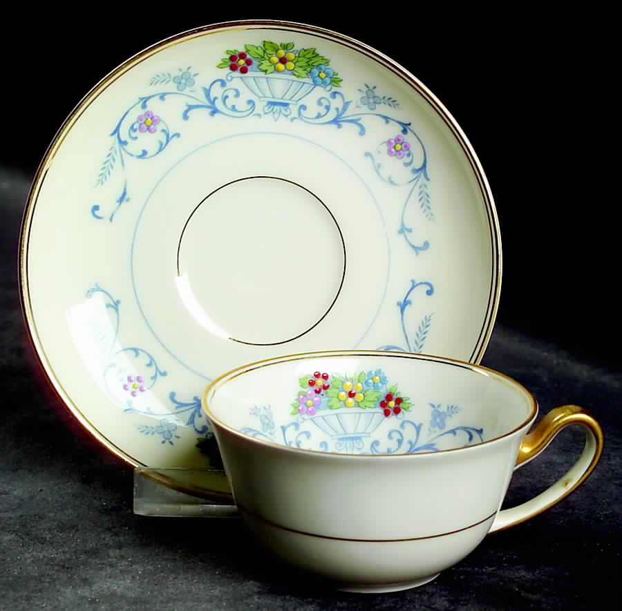The Malvern Flat Demitasse Cup & Saucer Set by Tirschenreuth-1