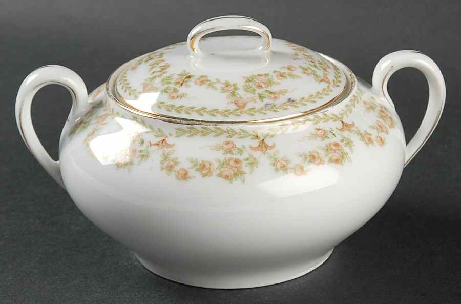 Newport Sugar Bowl & Lid by Tirschenreuth-1