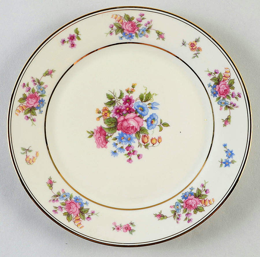 Queen's Rose Smooth #4416 Salad Plate by Tirschenreuth-1