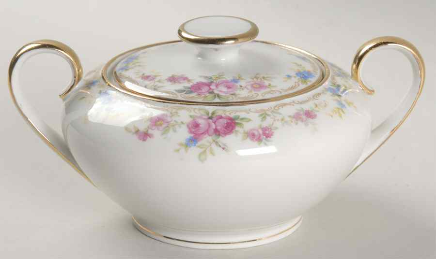 Richmond Sugar Bowl & Lid by Tirschenreuth-1