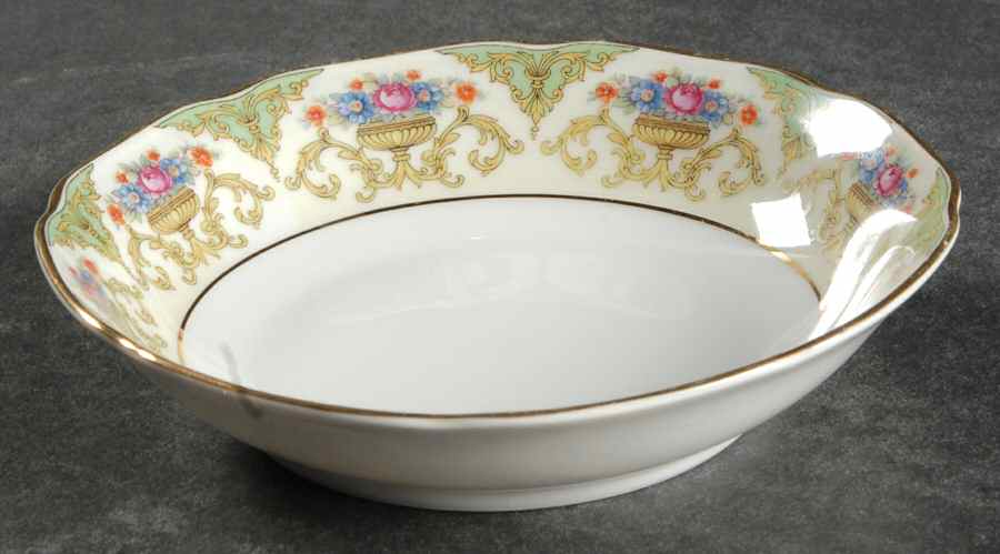 The Shannon (Cream Border) Fruit/Dessert (Sauce) Bowl by Tirschenreuth-1