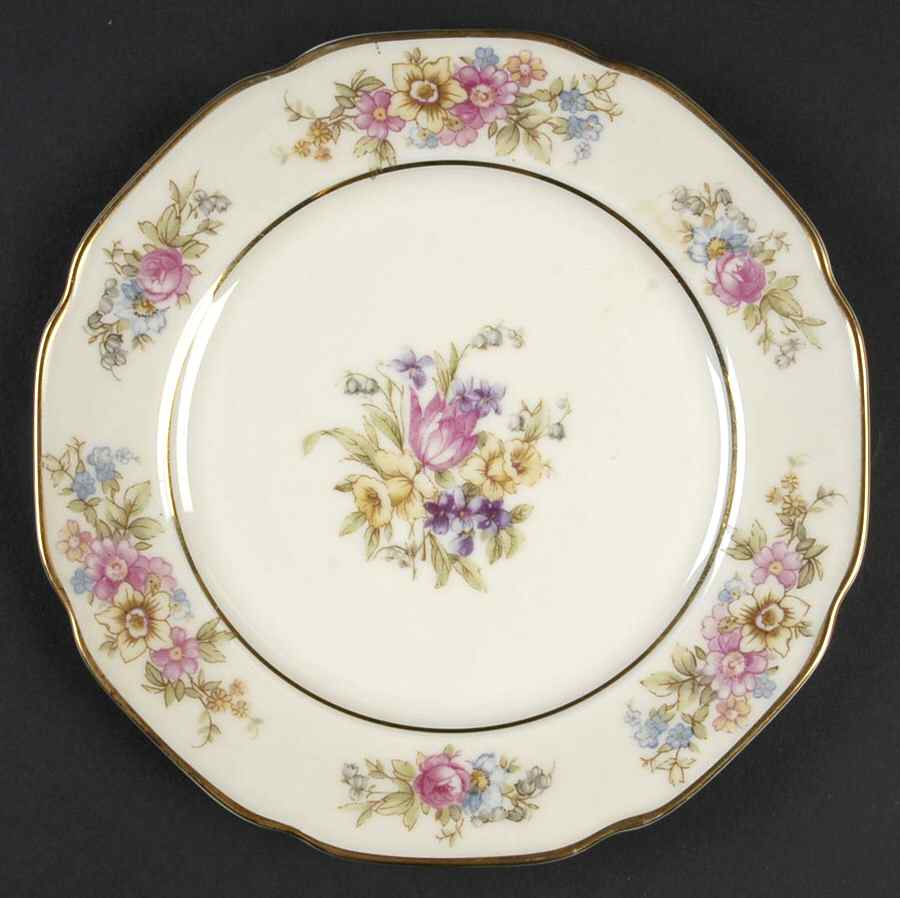 Springtime (US Zone) Bread & Butter Plate by Tirschenreuth-1
