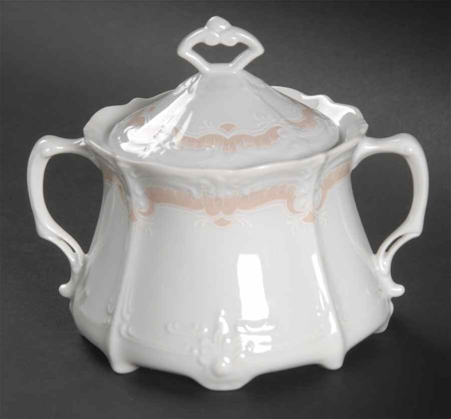 Veronique Sugar Bowl & Lid by Tirschenreuth-1