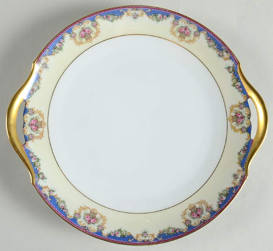 Windsor Handled Cake Plate by Tirschenreuth-1