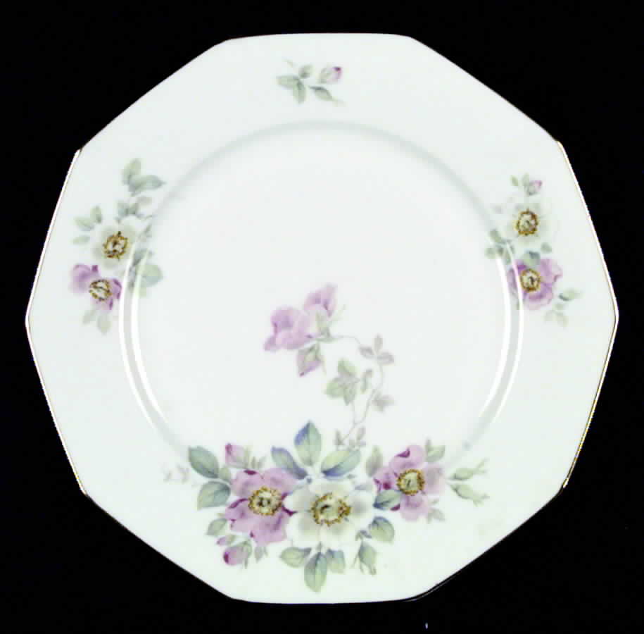 The Wild Rose Dinner Plate by Tirschenreuth-1