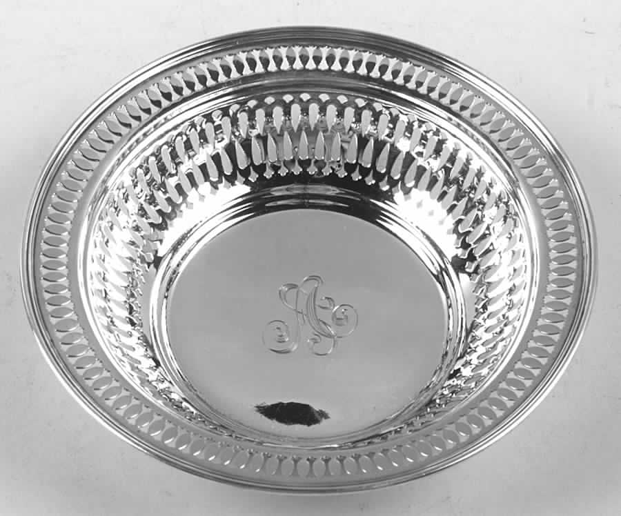 Sterling Hollowware Medium Sterling Bon Bon Bowl by Tiffany & CO SILVER-1